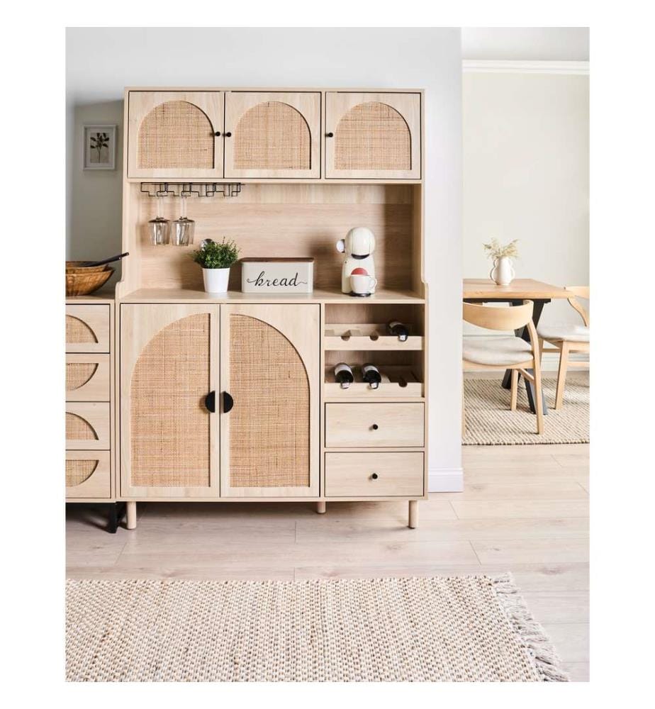 Buffetschrank CAMPBELLTON 120 cm Hellbraun
