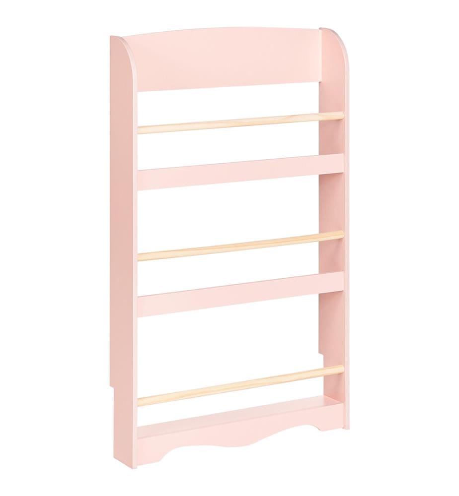 Bibliothèque murale LILOET 100 cm Rose pastel