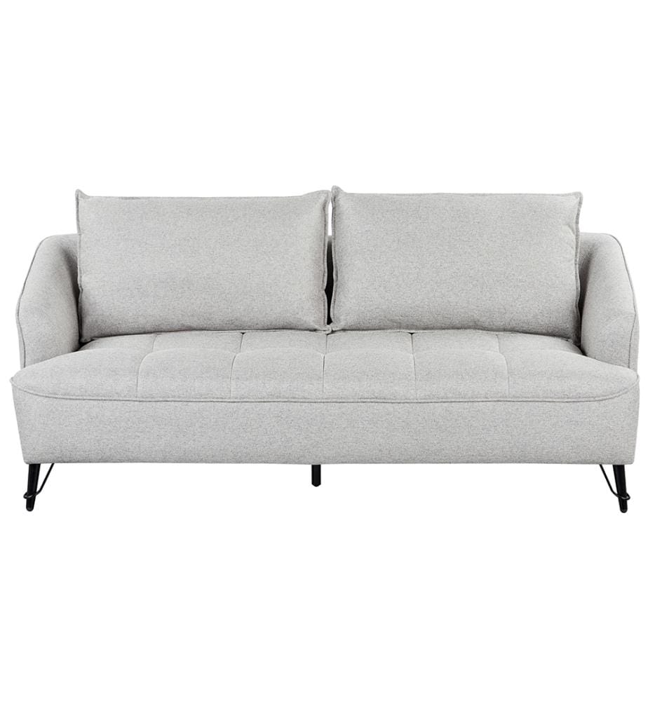Sofa Set 5-Sitzer HOBRO Stoff Hellgrau