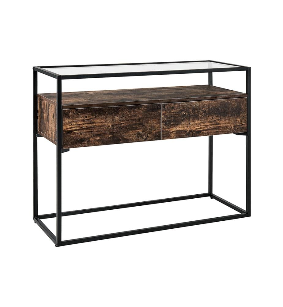 Console MAUK Marron foncé