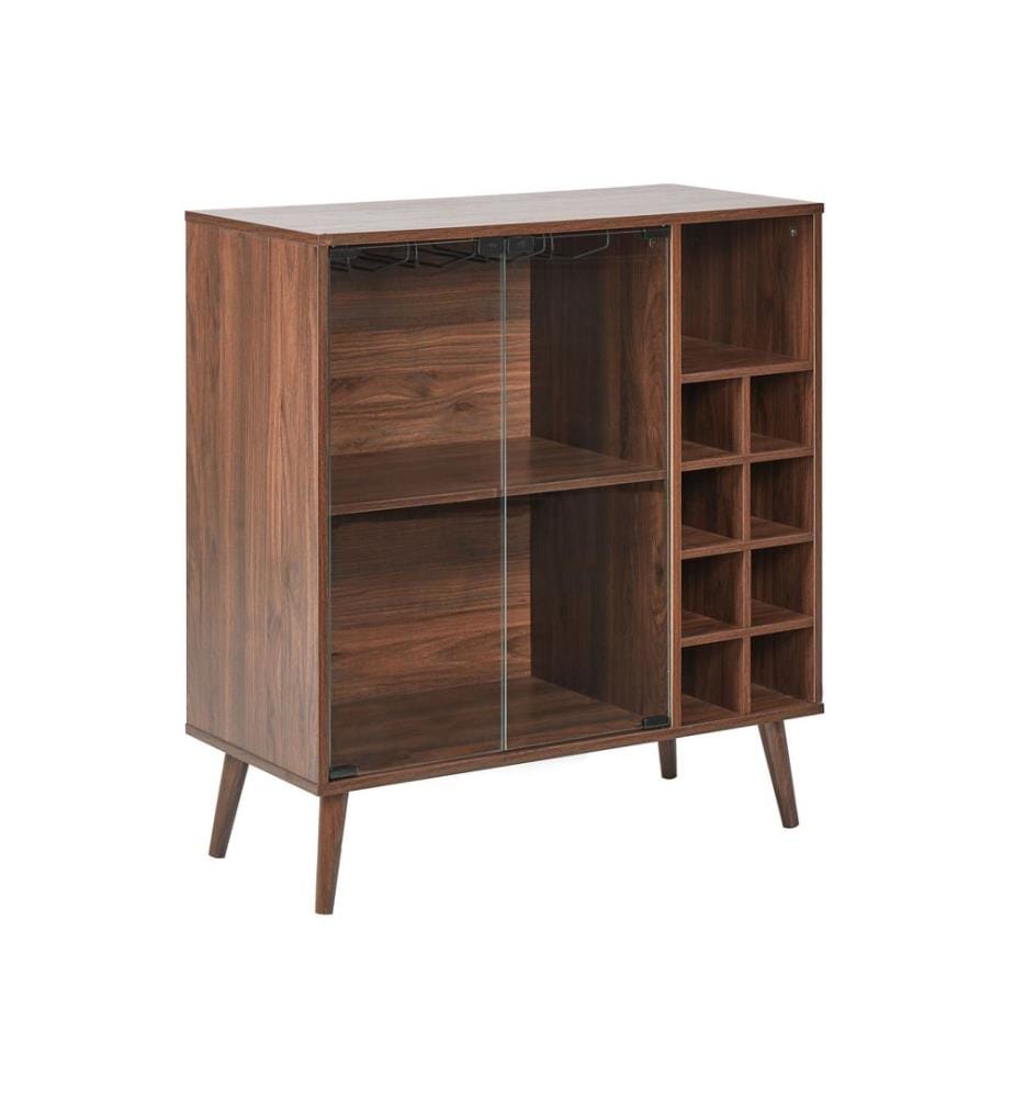 Armoire à vin TULLAMORE Marron foncé