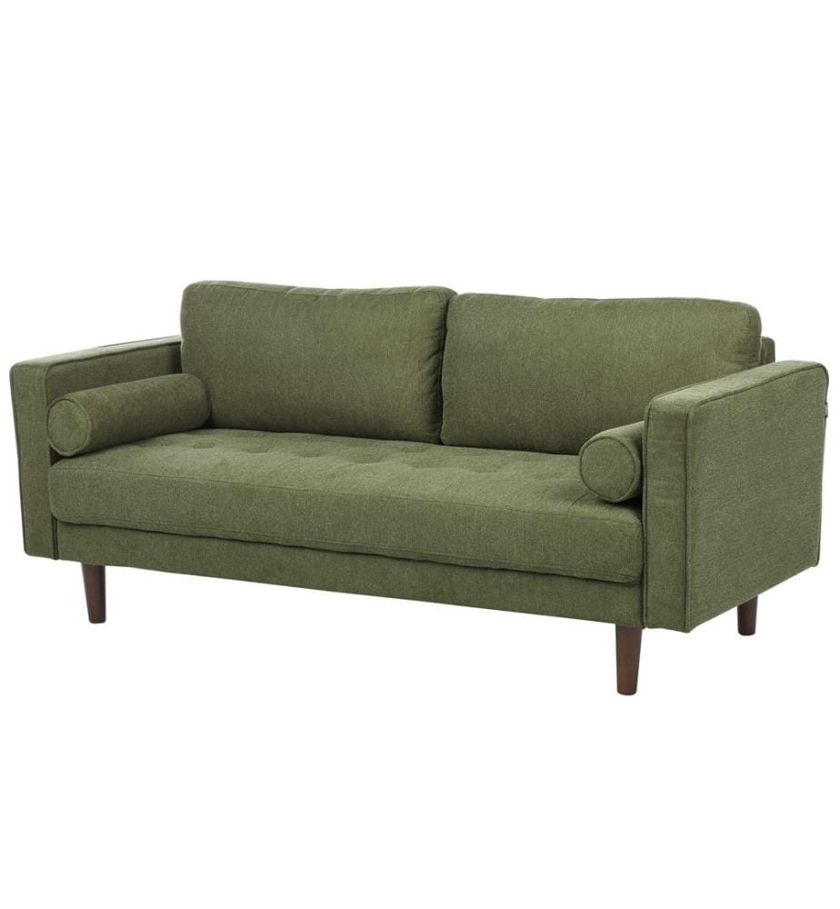Ensemble de salon 6 places NURMO Tissu Vert foncé