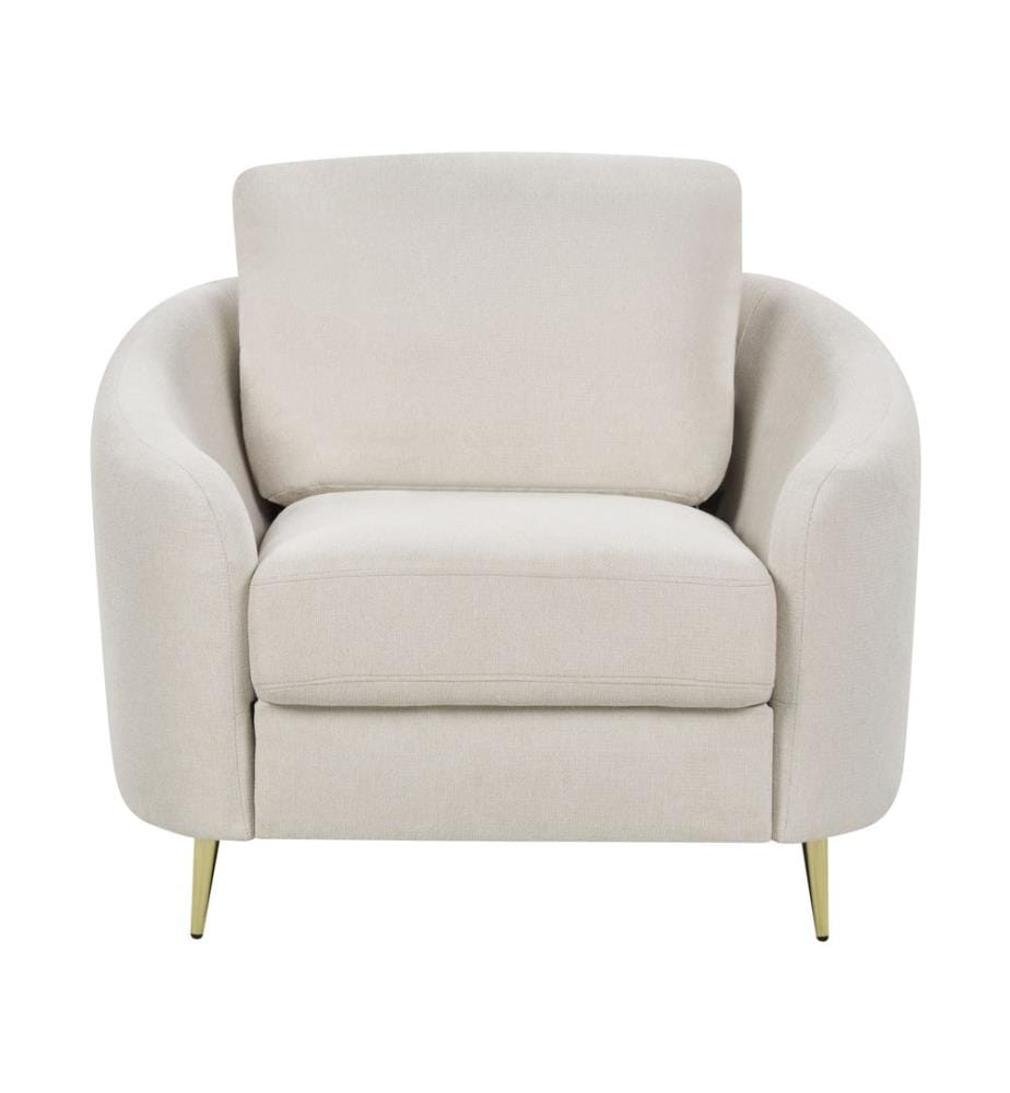 Sofa Set 6-Sitzer TROSA Stoff Hellbeige
