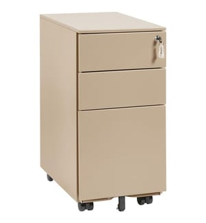 Meuble de rangement BOLSENA Métal Beige