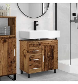 Waschtisch Altholz 60 x 35 x 60 cm Holzwerkstoff
