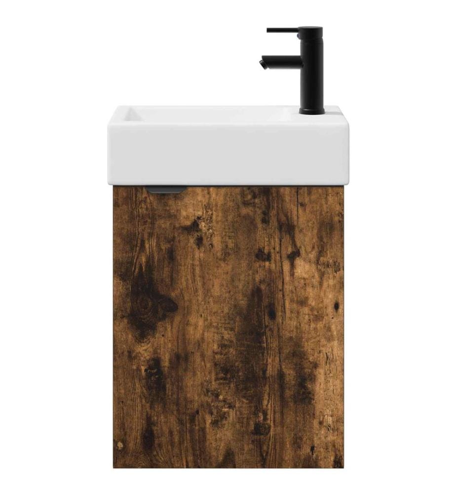 Badezimmer Waschtischunterschrank mit Wasserhahn