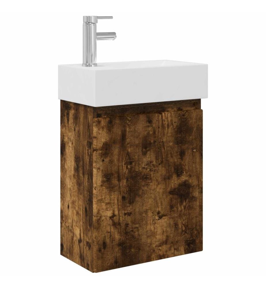 Badezimmer Waschtischunterschrank mit Wasserhahn