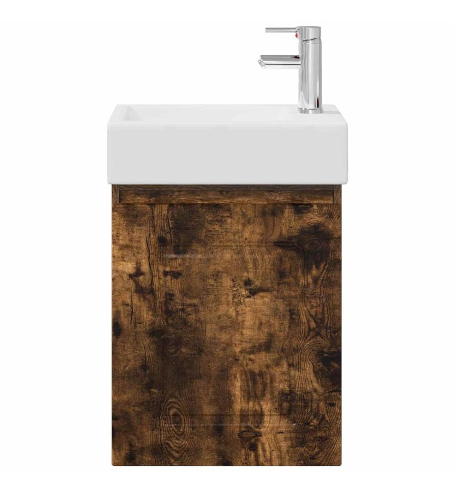 Badezimmer Waschtischunterschrank mit Wasserhahn