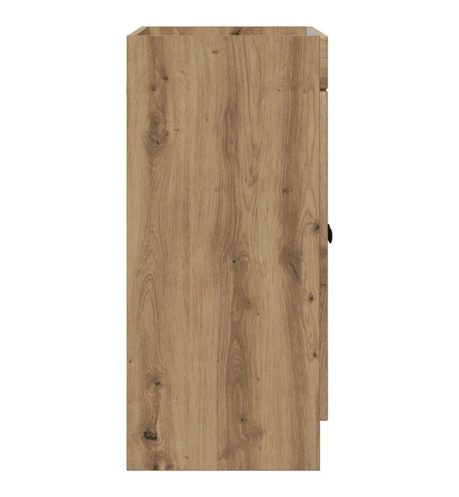 Unter dem Waschbecken Badschrank Artisan-Eiche
