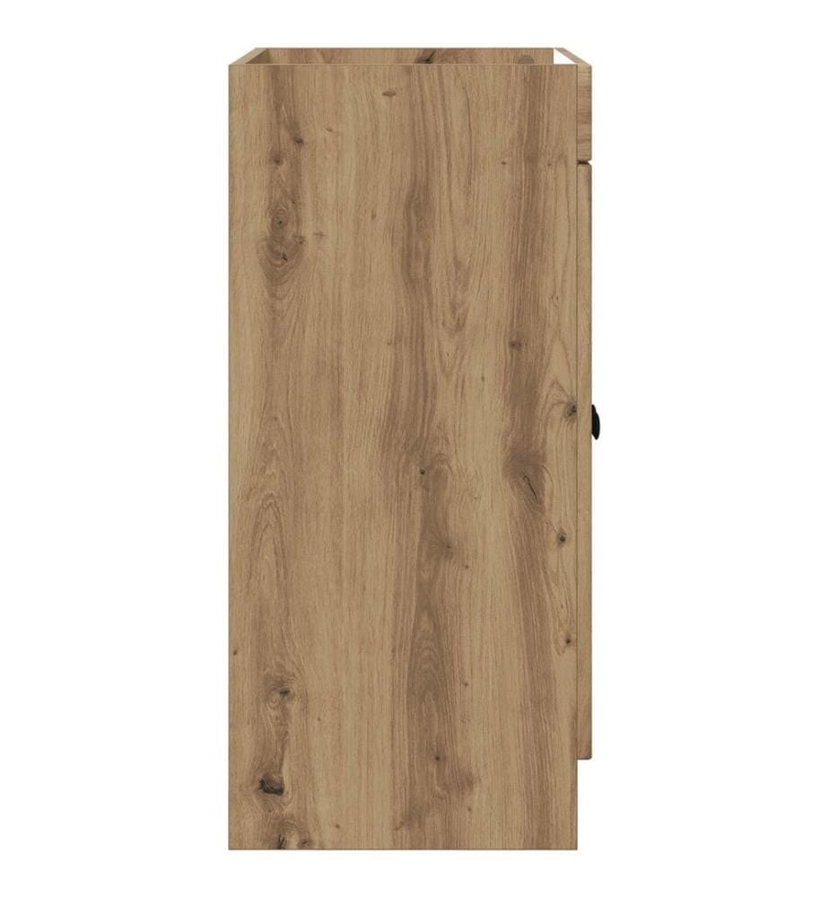 Unter dem Waschbecken Badschrank Artisan-Eiche
