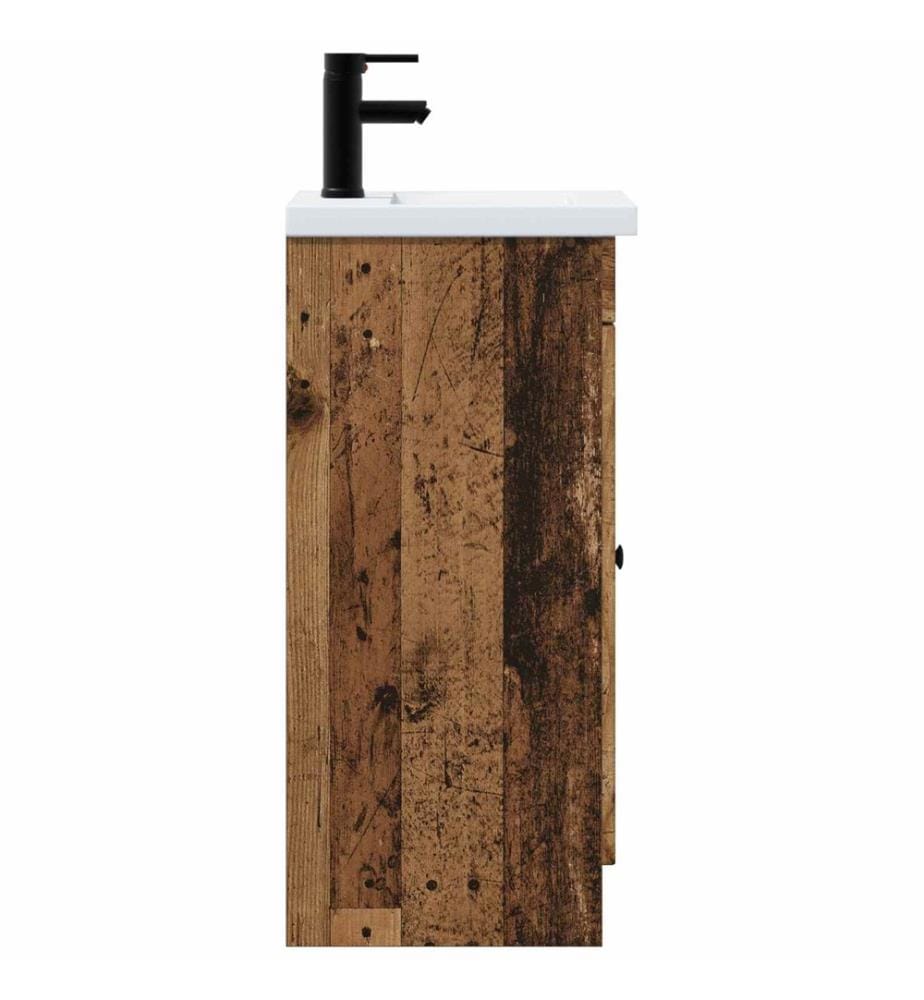 Meuble de salle de bain avec évier Bois ancien