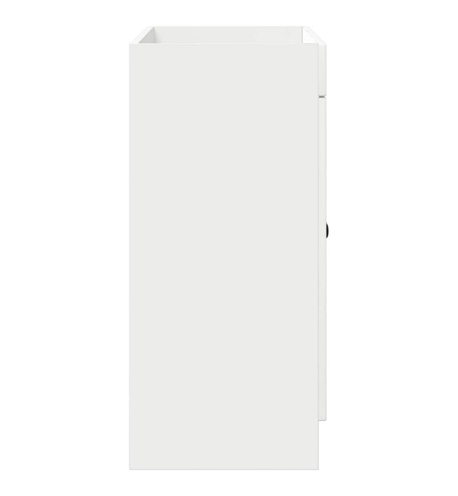 Unter dem Waschbecken Badschrank Hochglanz Weiss
