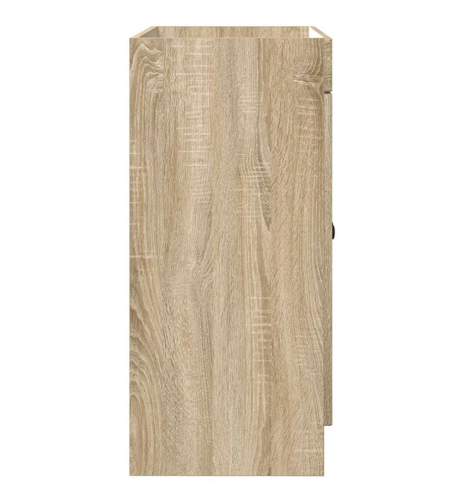 Unter dem Waschbecken Badschrank Sonoma-Eiche