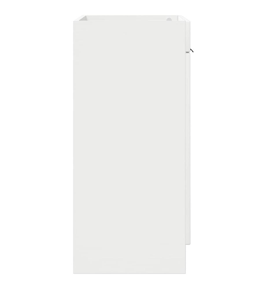 Armoire sous évier de salle de bain Blanc 78,5 x 37,5 x 81 cm