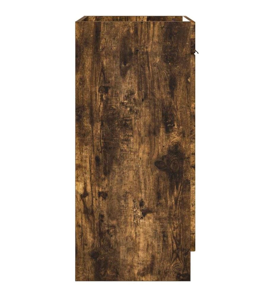 Unter dem Waschbecken Badschrank Geräucherte Eiche