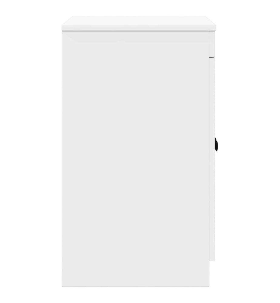 Badezimmerschrank Weiss 54 x 41 x 70 cm Holzwerkstoff