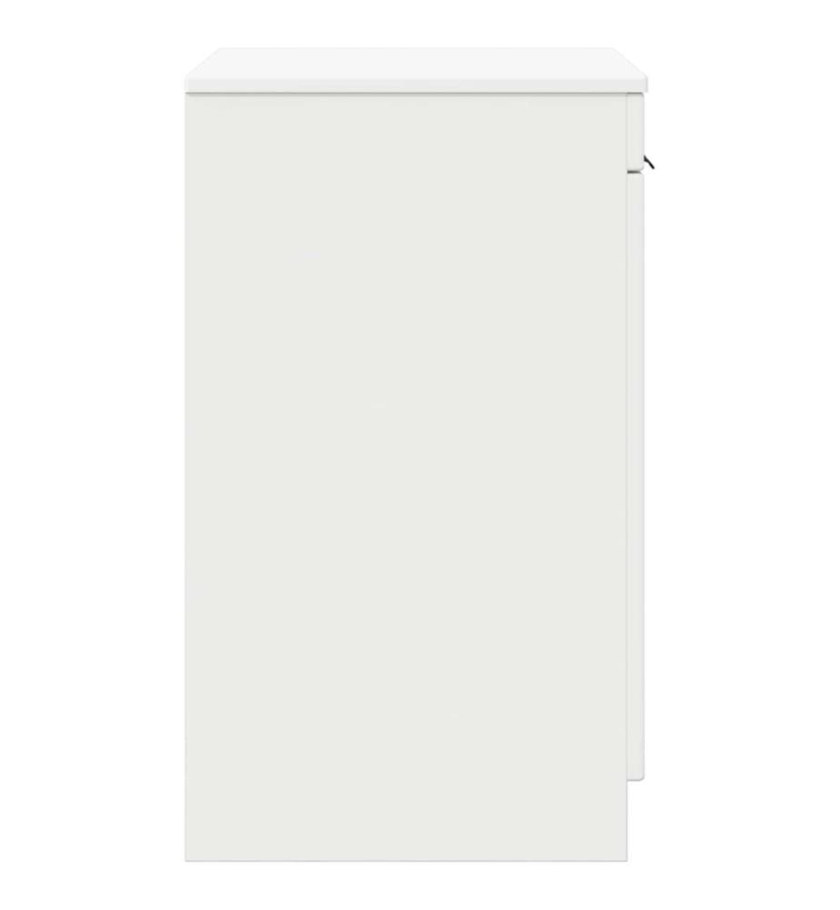 Badezimmerschrank Weiss 54 x 41 x 70 cm Holzwerkstoff