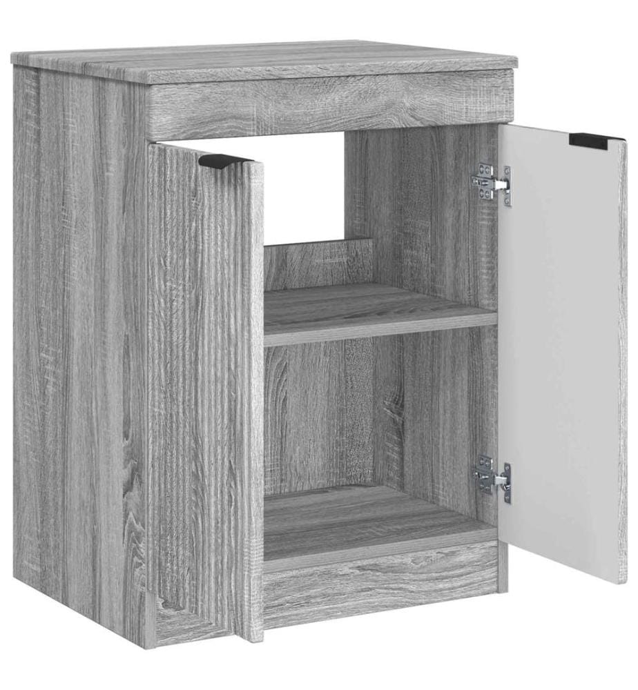 Badezimmerschrank Grau Sonoma 54 x 41 x 70 cm Holzwerkstoff