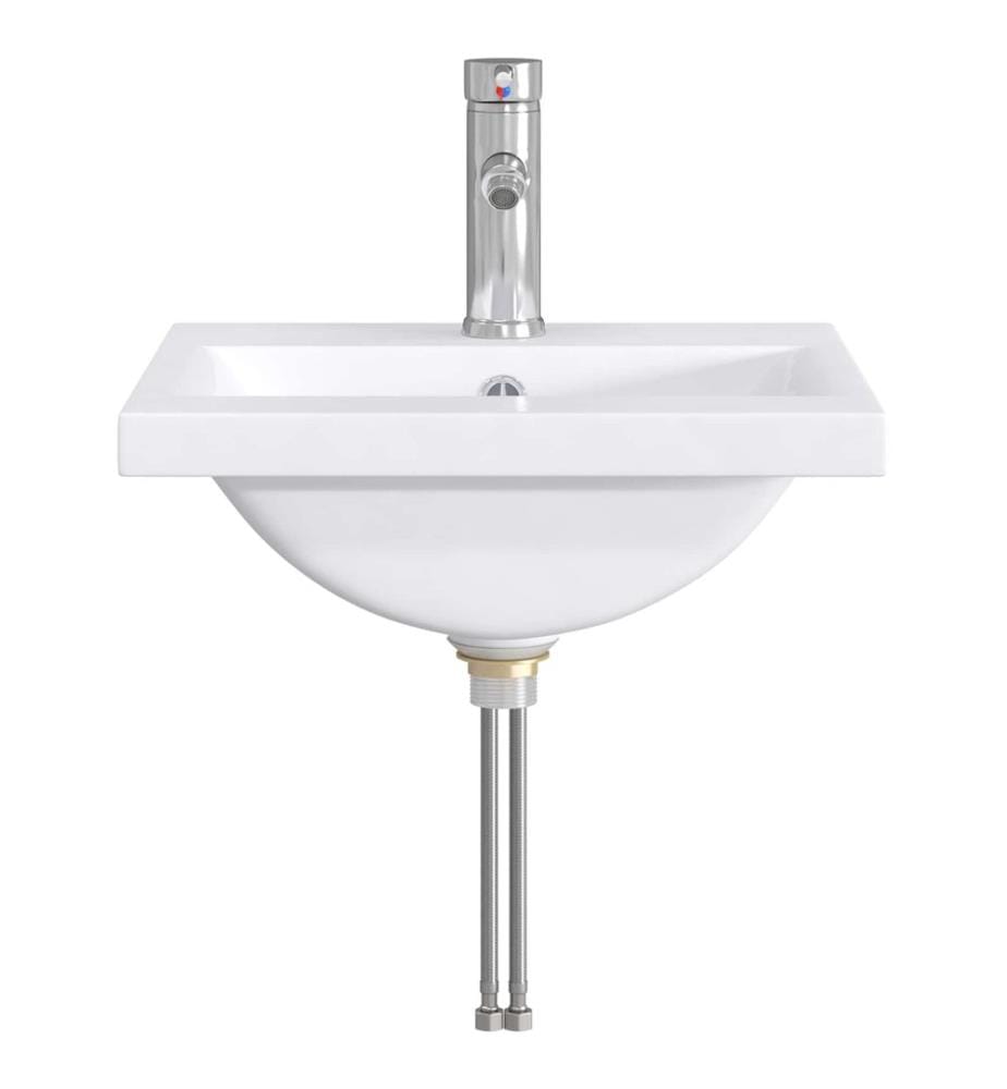 Waschbecken fürs Badezimmer Chrom 42 x 40 x 16,5 cm Metall