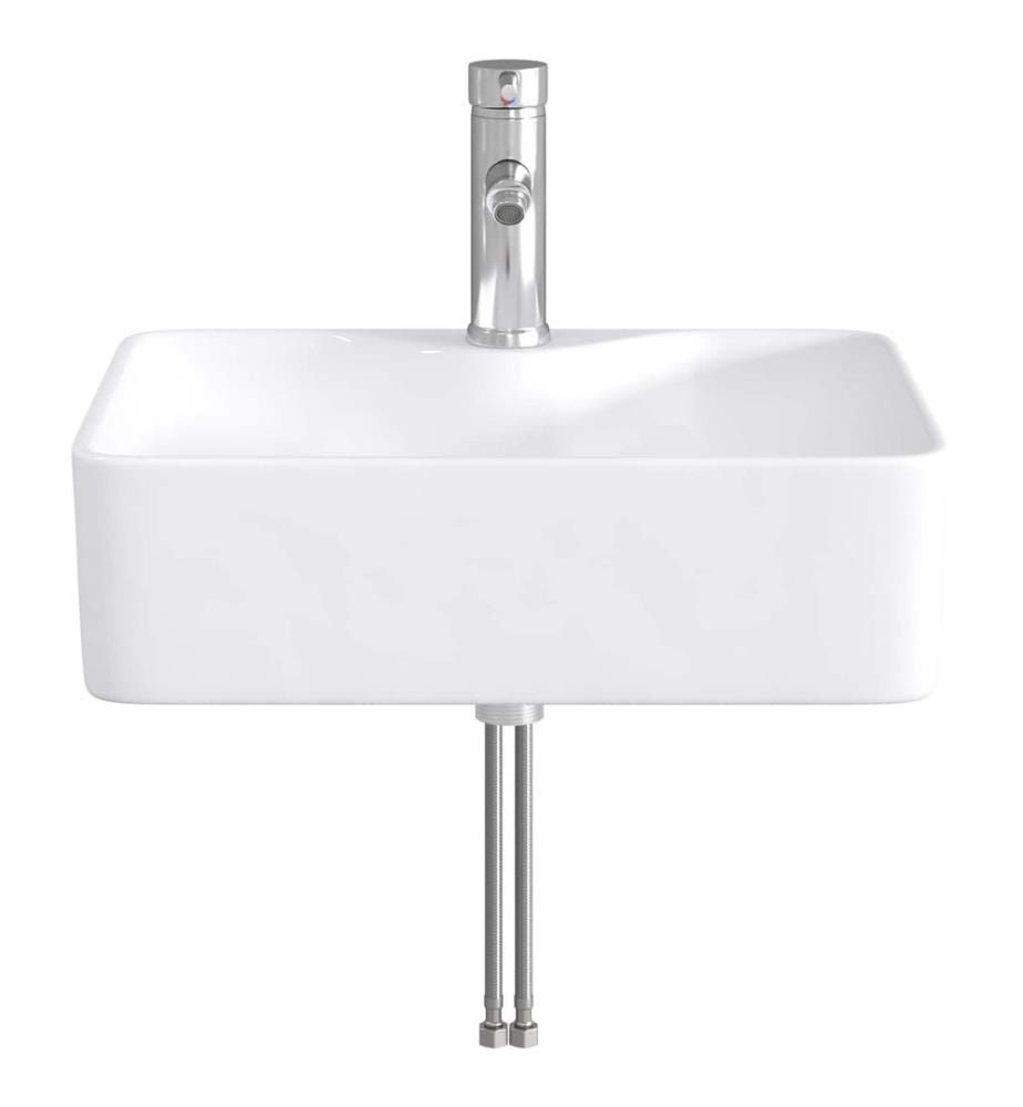 Waschbecken fürs Badezimmer Chrom 48,5 x 37,5 x 13 cm Metall