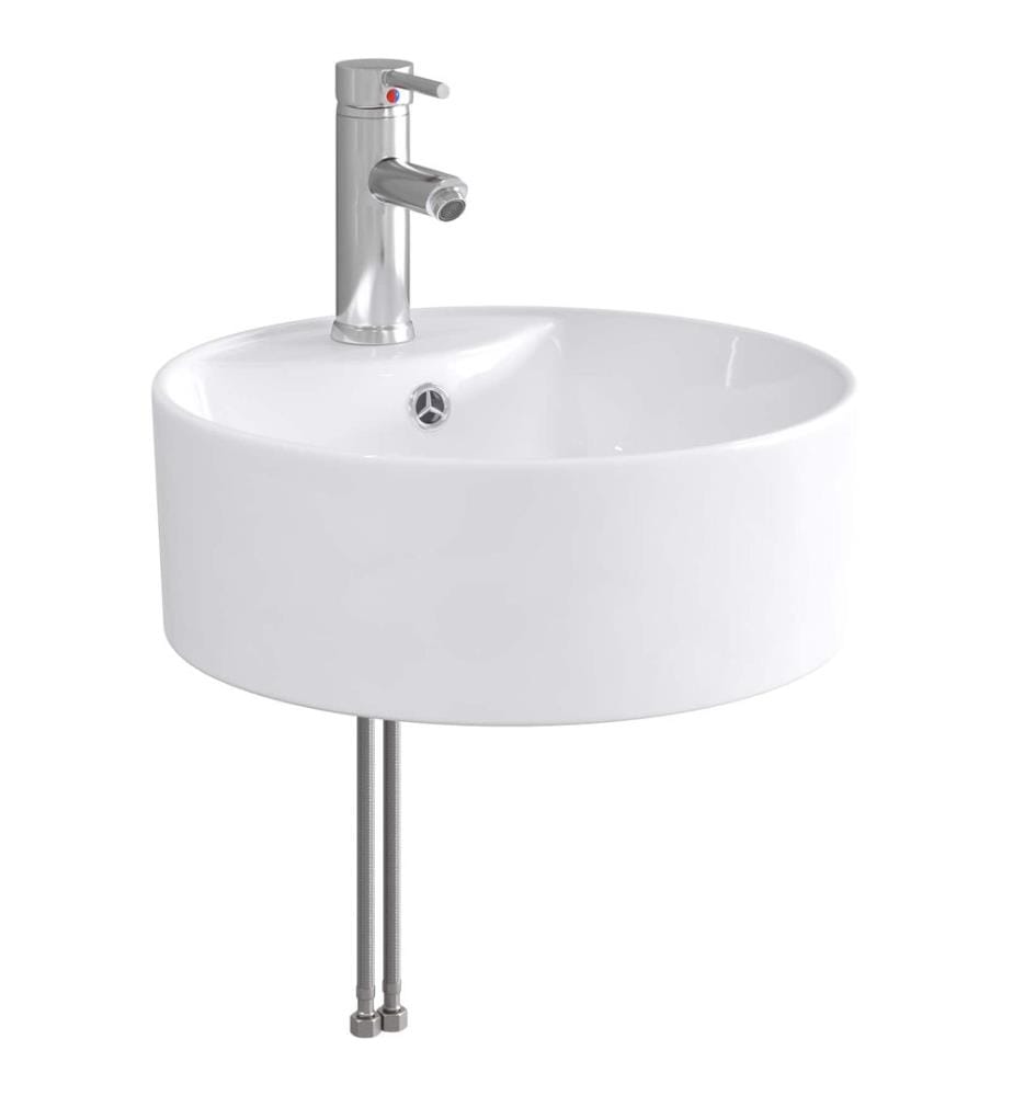 Waschbecken fürs Badezimmer Chrom 40,5 x 40,5 x 15 cm Metall