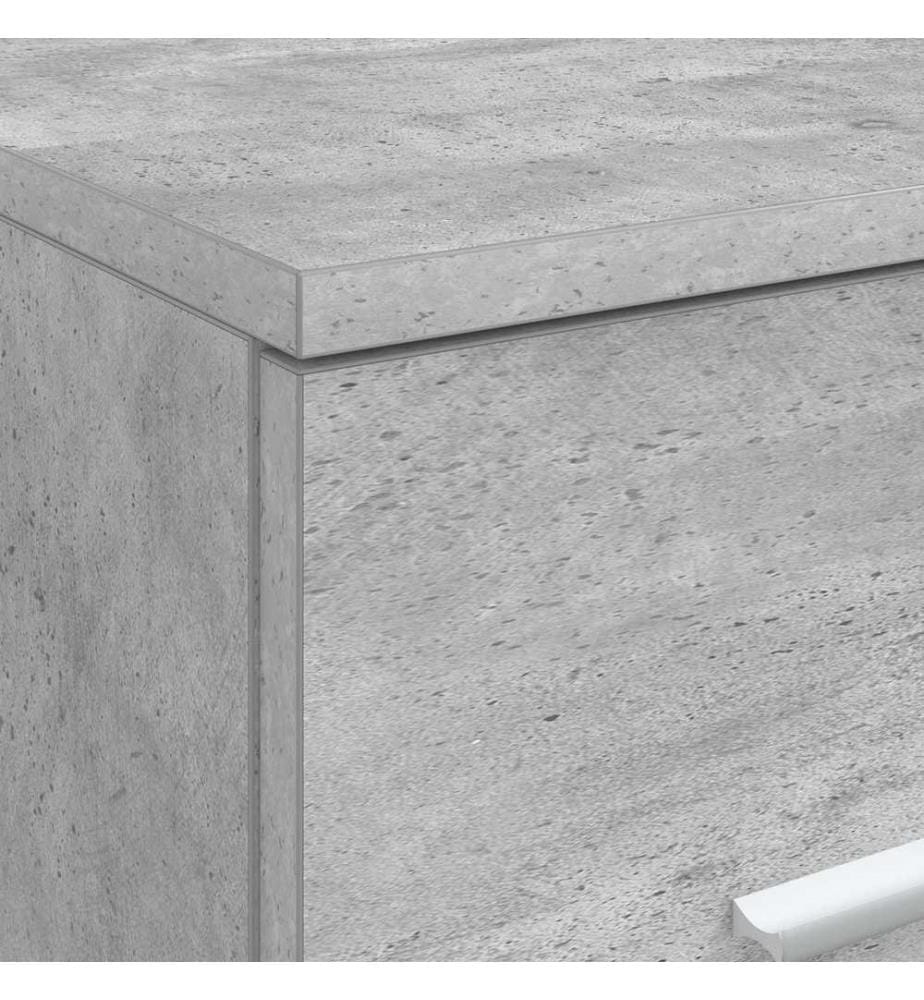 Meuble de Salle de Bain In-between Gris béton 30 x 35 x 50 cm