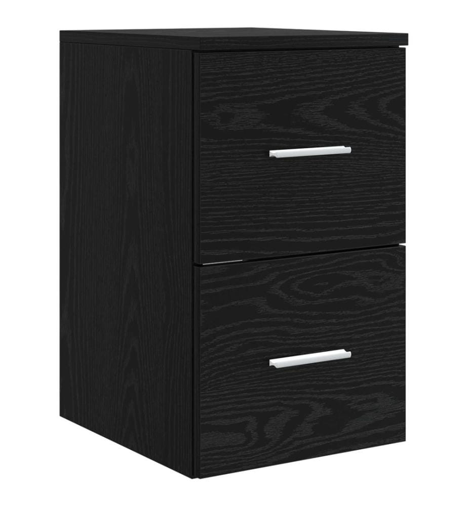 Badezimmerschrank Inzwischen Schwarze Eiche 30 x 44,5 x 50 cm