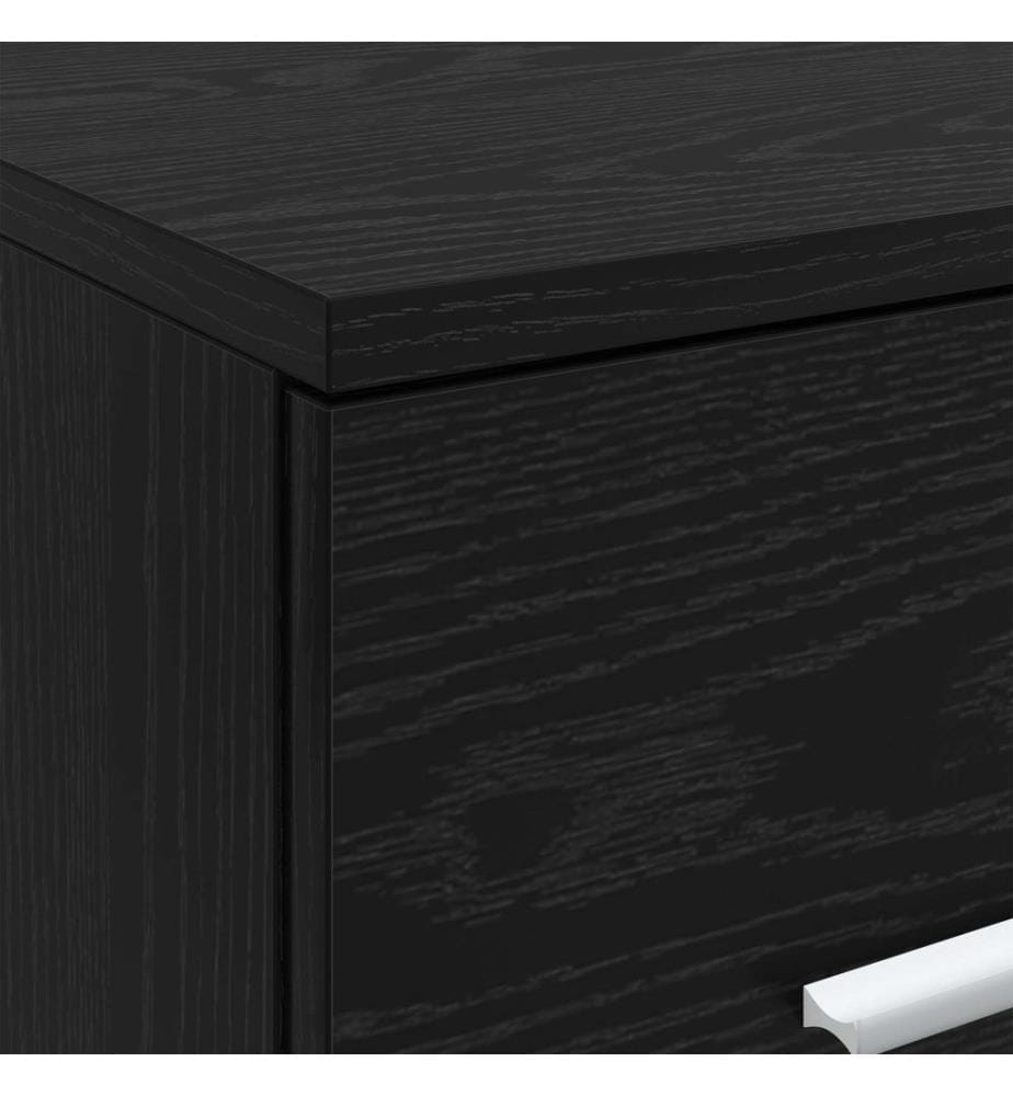 Badezimmerschrank Inzwischen Schwarze Eiche 30 x 44,5 x 50 cm
