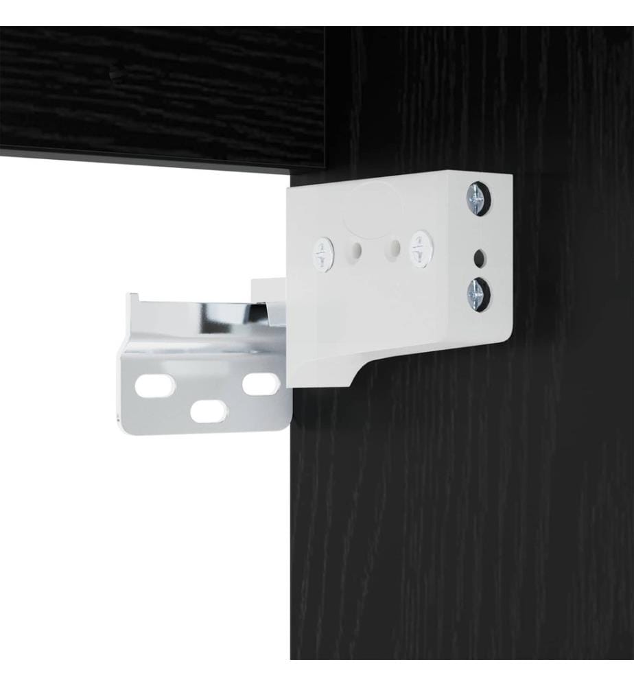 Badezimmerschrank Inzwischen Schwarze Eiche 30 x 44,5 x 50 cm