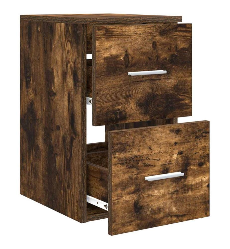 Badezimmerschrank Inzwischen Geräucherte Eiche