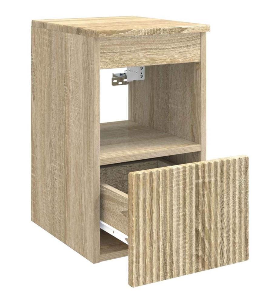 Armoire de salle de bain Chêne Sonoma 30 x 35 x 50 cm