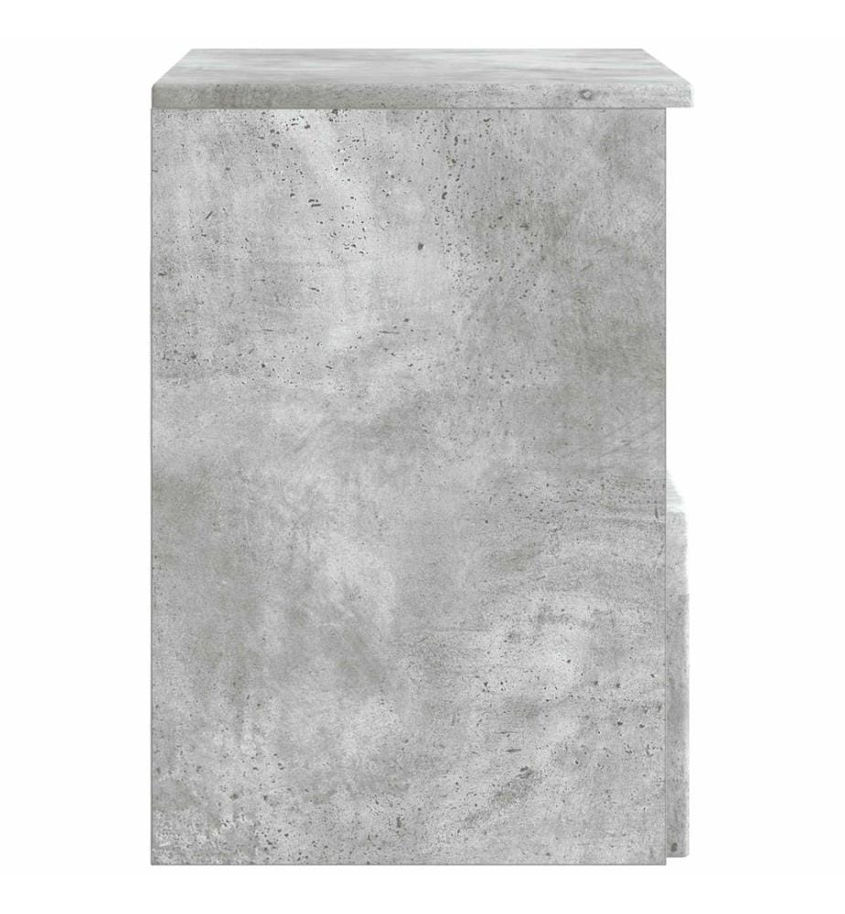 Armoire de salle de bain Gris béton 30 x 35 x 50 cm