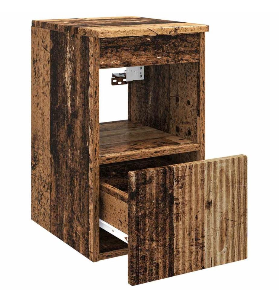 Badezimmerschrank Altholz 30 x 41 x 50 cm Holzwerkstoff