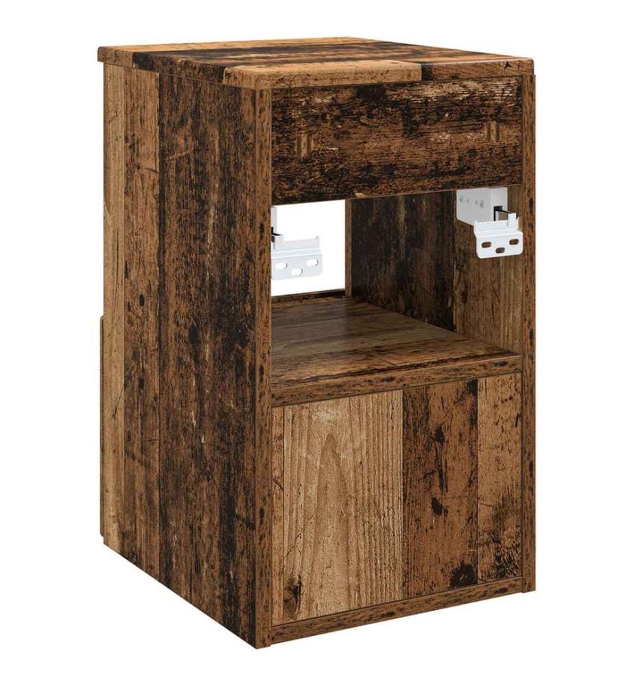 Badezimmerschrank Altholz 30 x 41 x 50 cm Holzwerkstoff
