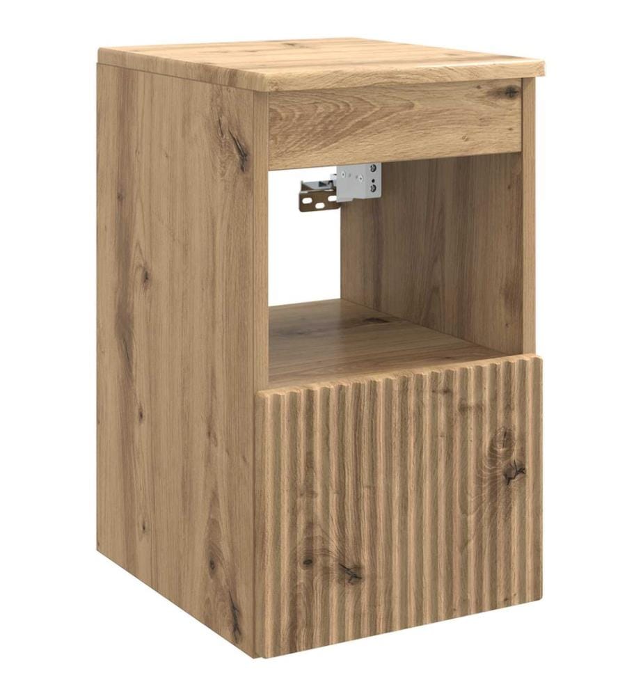 Armoire de salle de bain Chêne artisanal 30 x 44,5 x 50 cm