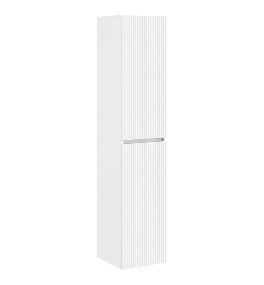 Cabinet de Salle de Bain Mural Blanc 33 x 34,5 x 160 cm