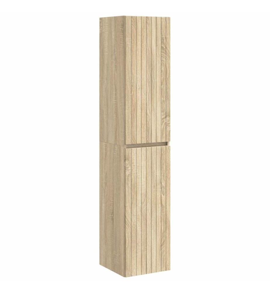 Wandmontierter Badezimmerschrank Sonoma-Eiche