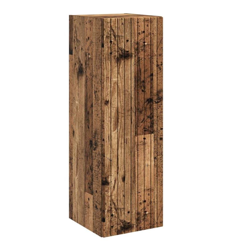 Cabinet de Salle de Bain Mural Bois ancien 33 x 34,5 x 100 cm