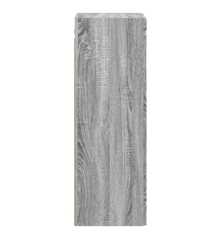 Wandmontierter Badezimmerschrank Grau Sonoma 33 x 34,5 x 60 cm