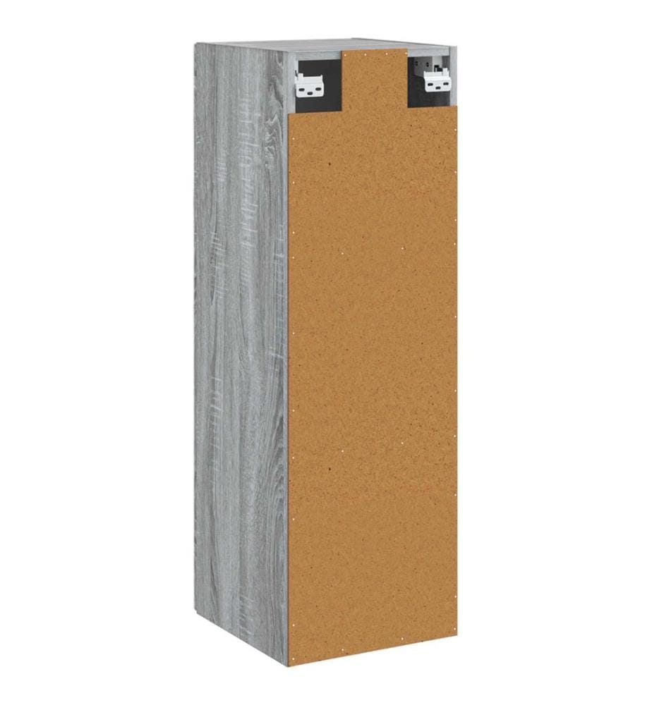 Wandmontierter Badezimmerschrank Grau Sonoma 33 x 34,5 x 60 cm