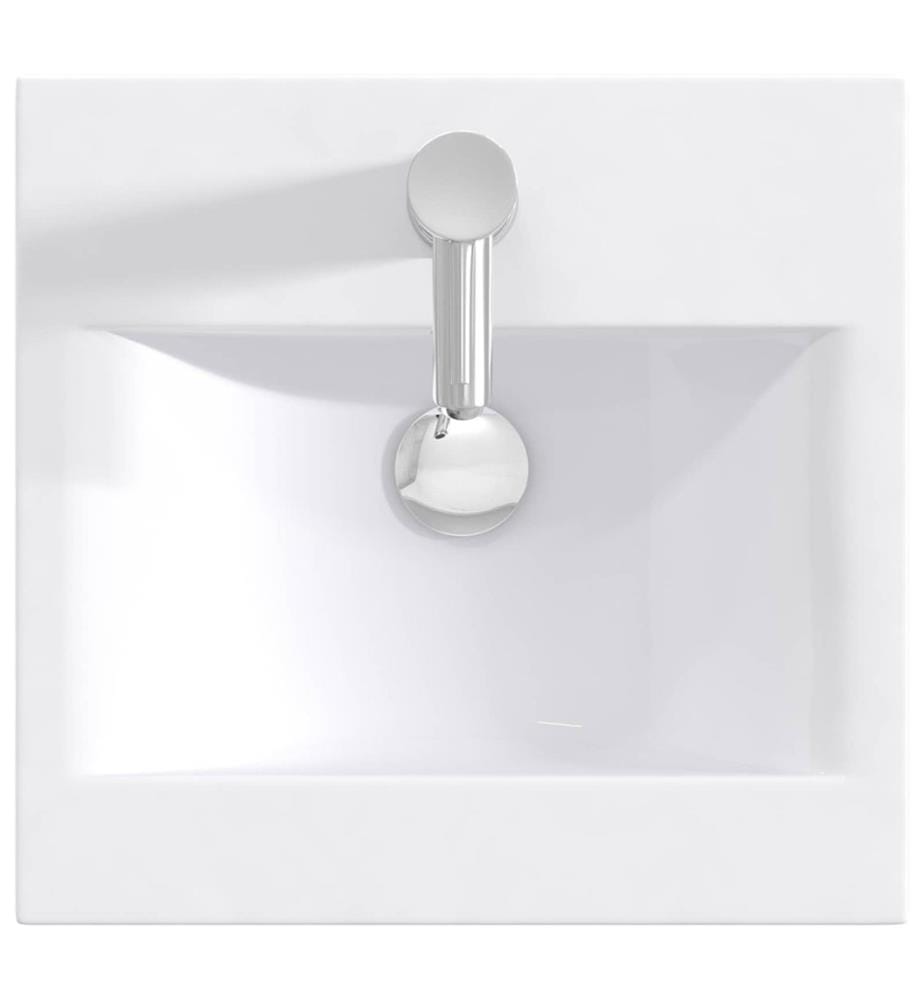 Meuble de salle de bain avec évier Blanc 42 x 40 x 84,5 cm