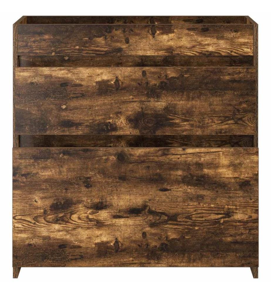 Badunterschrank Geräucherte Eiche 78,5 x 37,5 x 81 cm