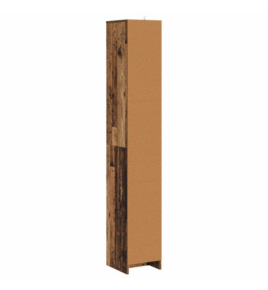 Armoire de salle de bain Bois ancien 30 x 33 x 190 cm