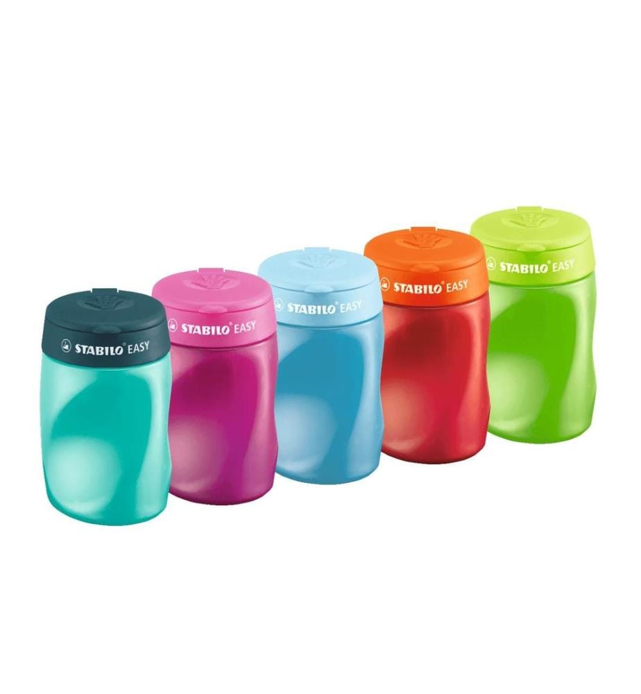 STABILO - Taille-crayon Aiguisoir EASY 3 en 1 droitiers Rose
