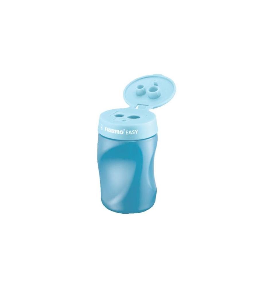 STABILO - Taille-crayon Aiguisoir EASY 3 en 1 droitiers Bleu