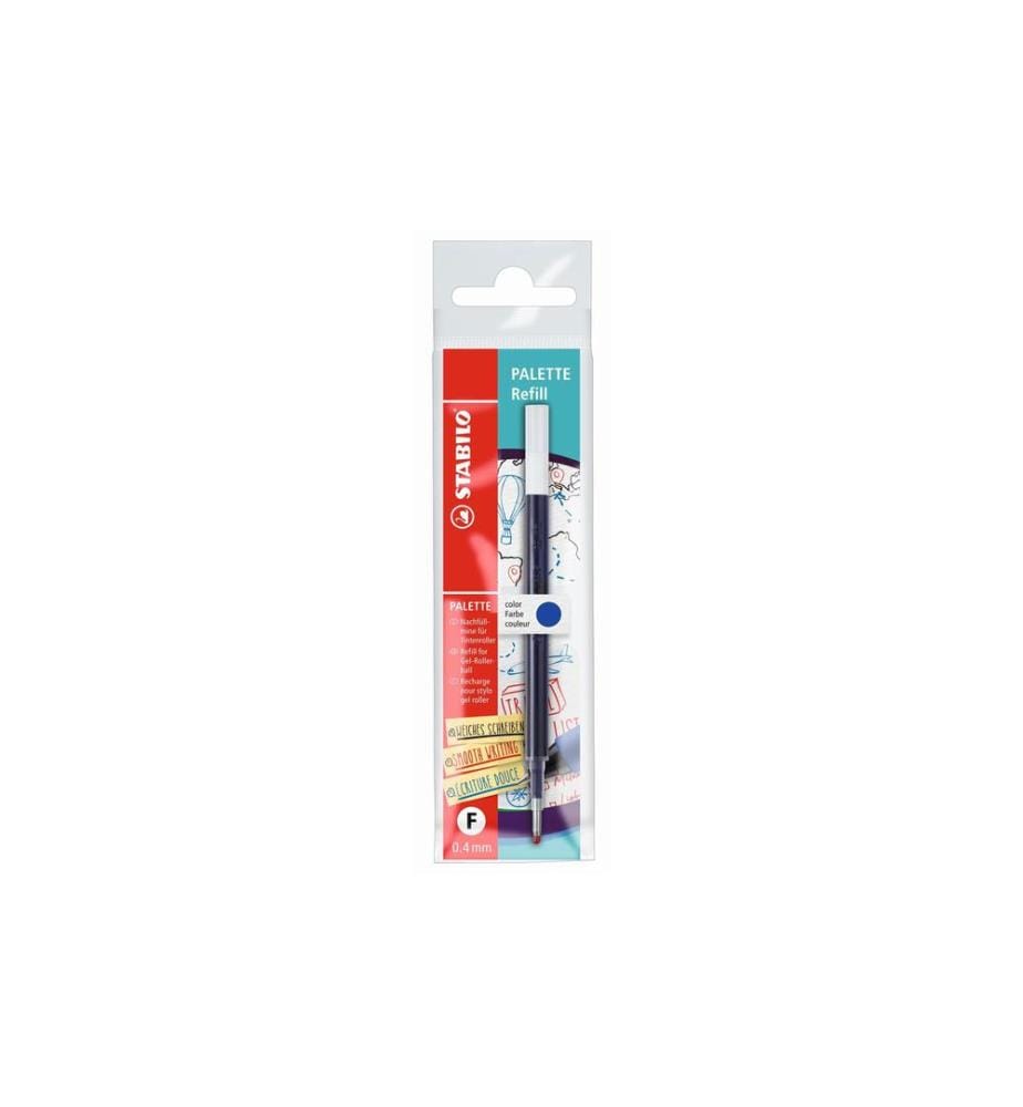 STABILO - Patrone Palette Refill Blau, 0.4 mm