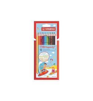 STABILO - Farbstifte Kids Design, 12 Stück