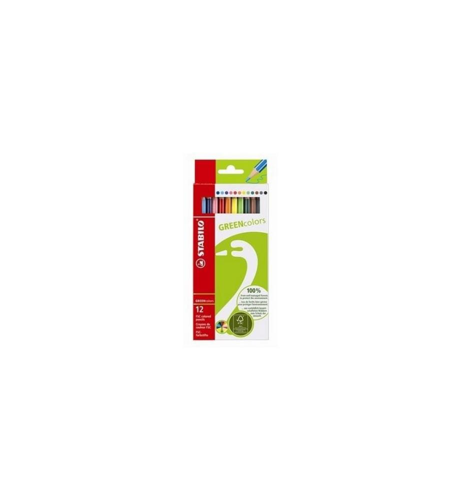 STABILO - Farbstifte Greencolors 12 Stück
