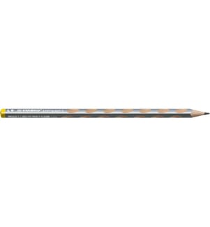STABILO - Bleistift EASYgraph S Metallic Linkshänder, Silber