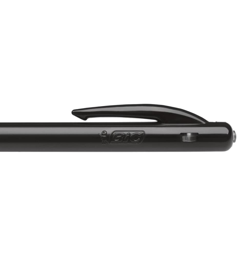 BIC - Stylo bille 0,32 mm, 50 pièces, Noir
